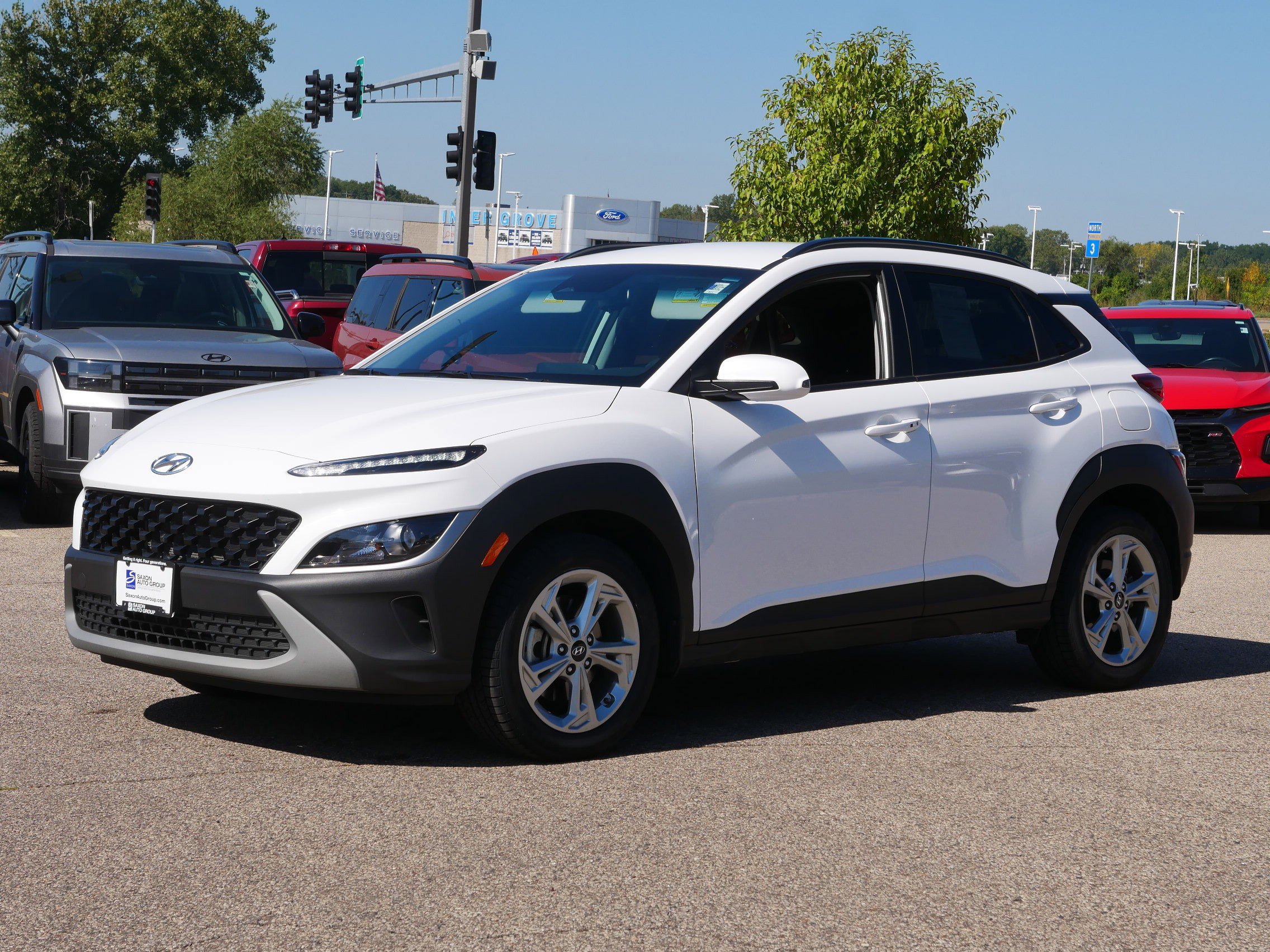 Used 2023 Hyundai Kona SEL with VIN KM8K6CAB9PU996776 for sale in Inver Grove Heights, Minnesota