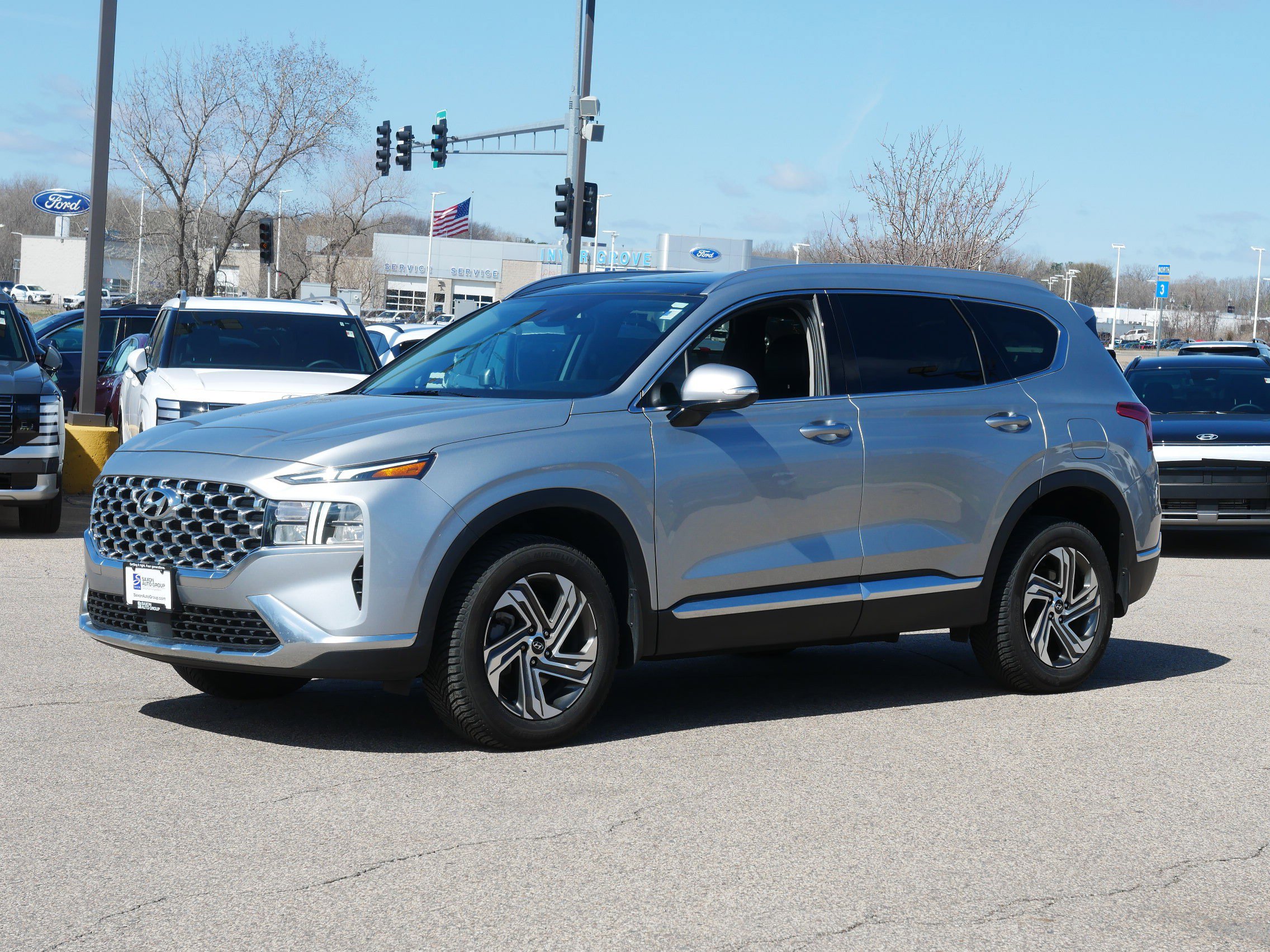 Used 2023 Hyundai Santa Fe SEL with VIN 5NMS3DAJ4PH502597 for sale in Inver Grove Heights, Minnesota