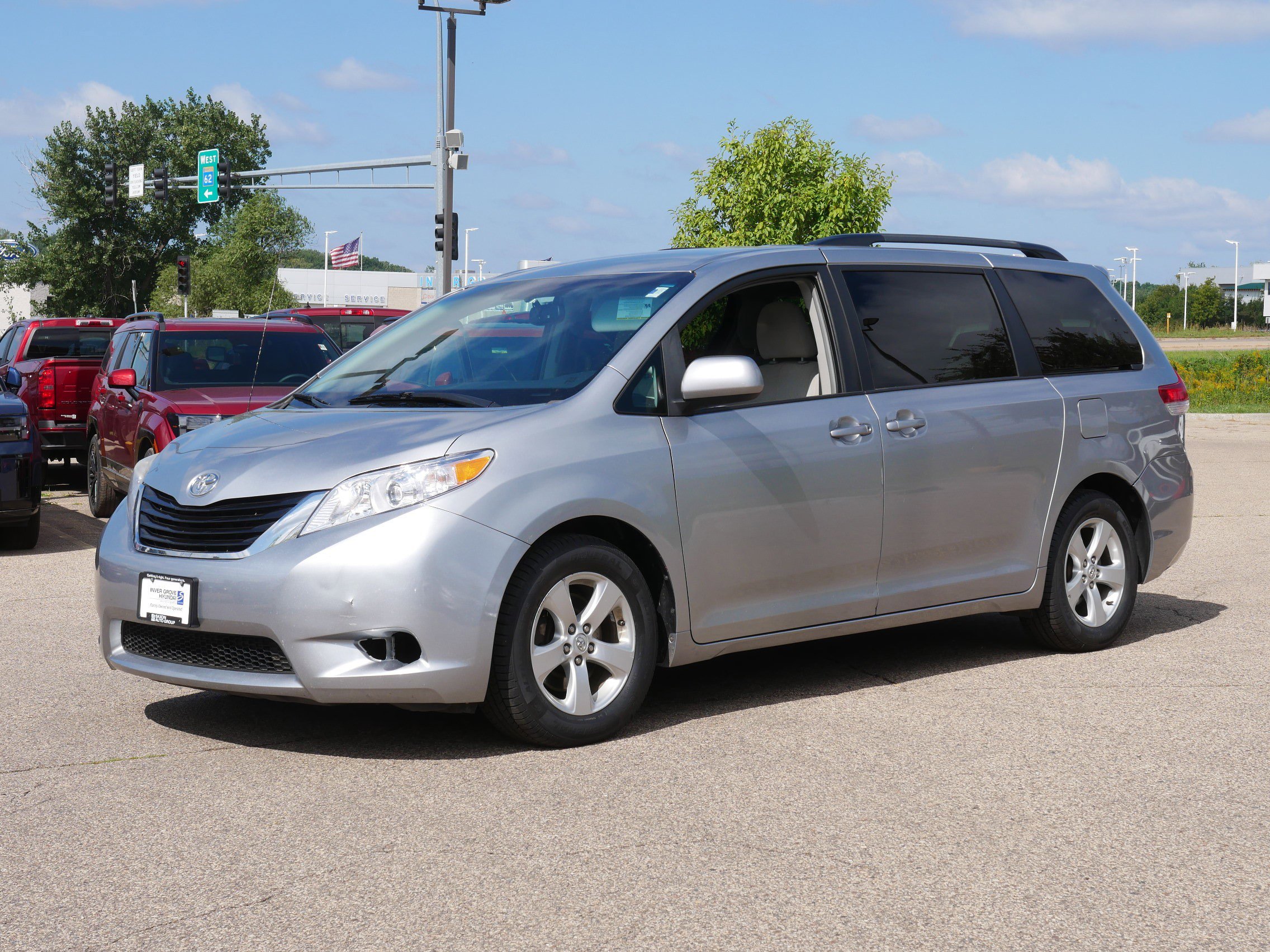 Used 2014 Toyota Sienna LE with VIN 5TDKK3DCXES443446 for sale in Inver Grove Heights, Minnesota