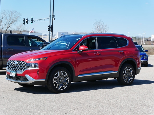 Used 2021 Hyundai Santa Fe Limited with VIN 5NMS4DAL8MH352827 for sale in Inver Grove, Minnesota