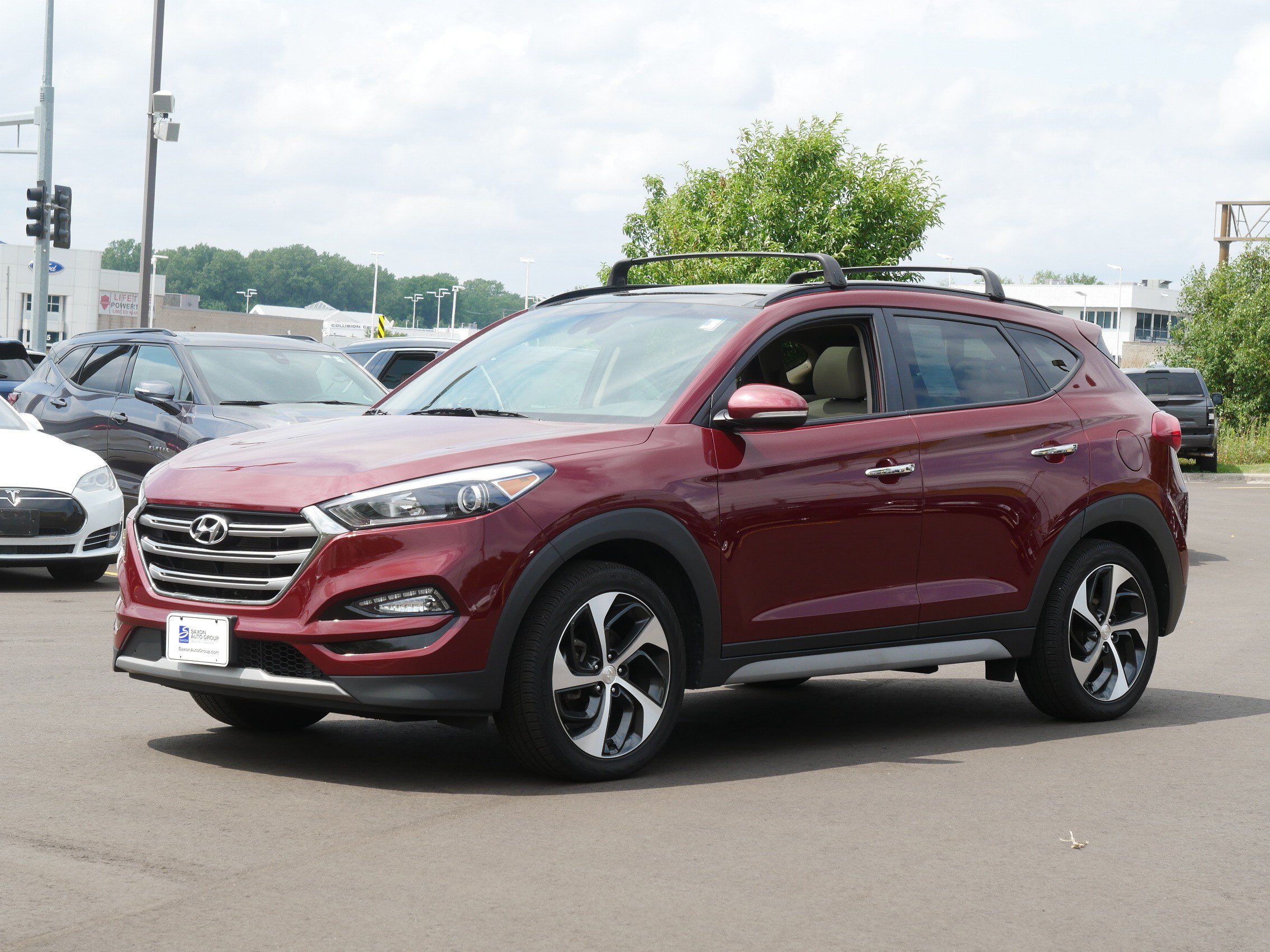 Used 2018 Hyundai Tucson Limited with VIN KM8J3CA27JU778136 for sale in Inver Grove Heights, Minnesota