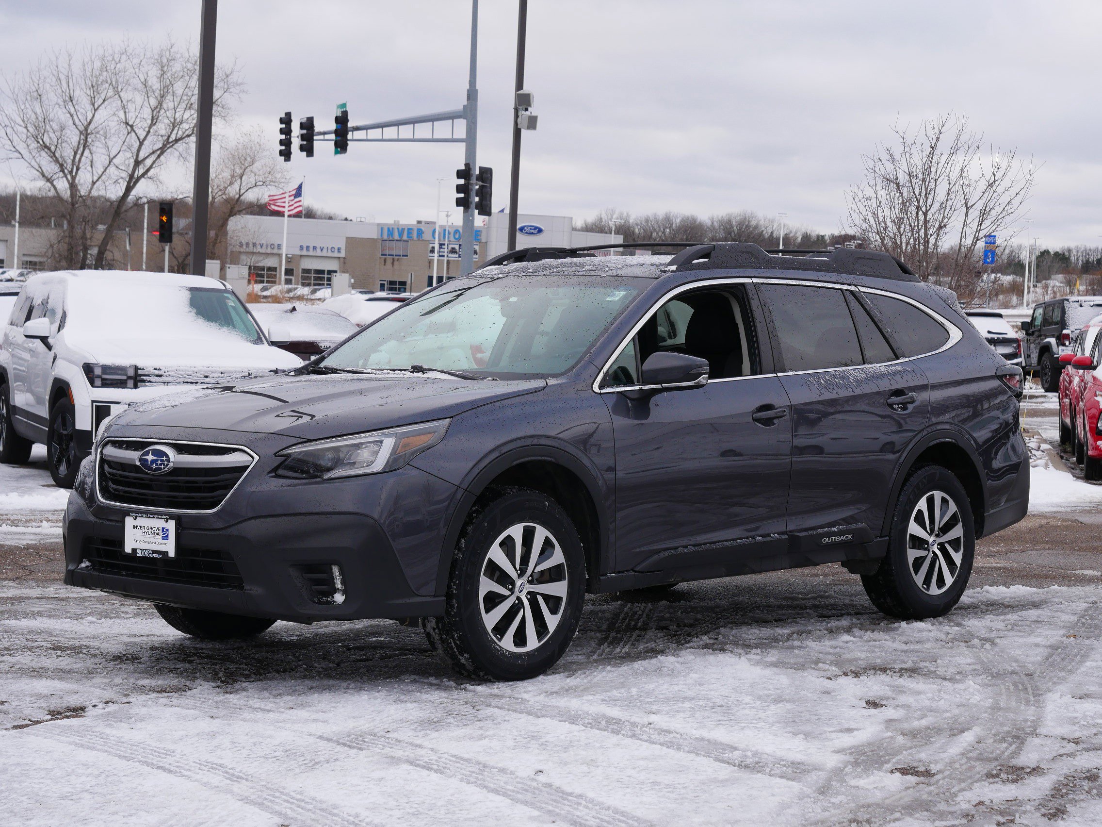 Used 2020 Subaru Outback Premium with VIN 4S4BTACC5L3163446 for sale in Inver Grove Heights, Minnesota