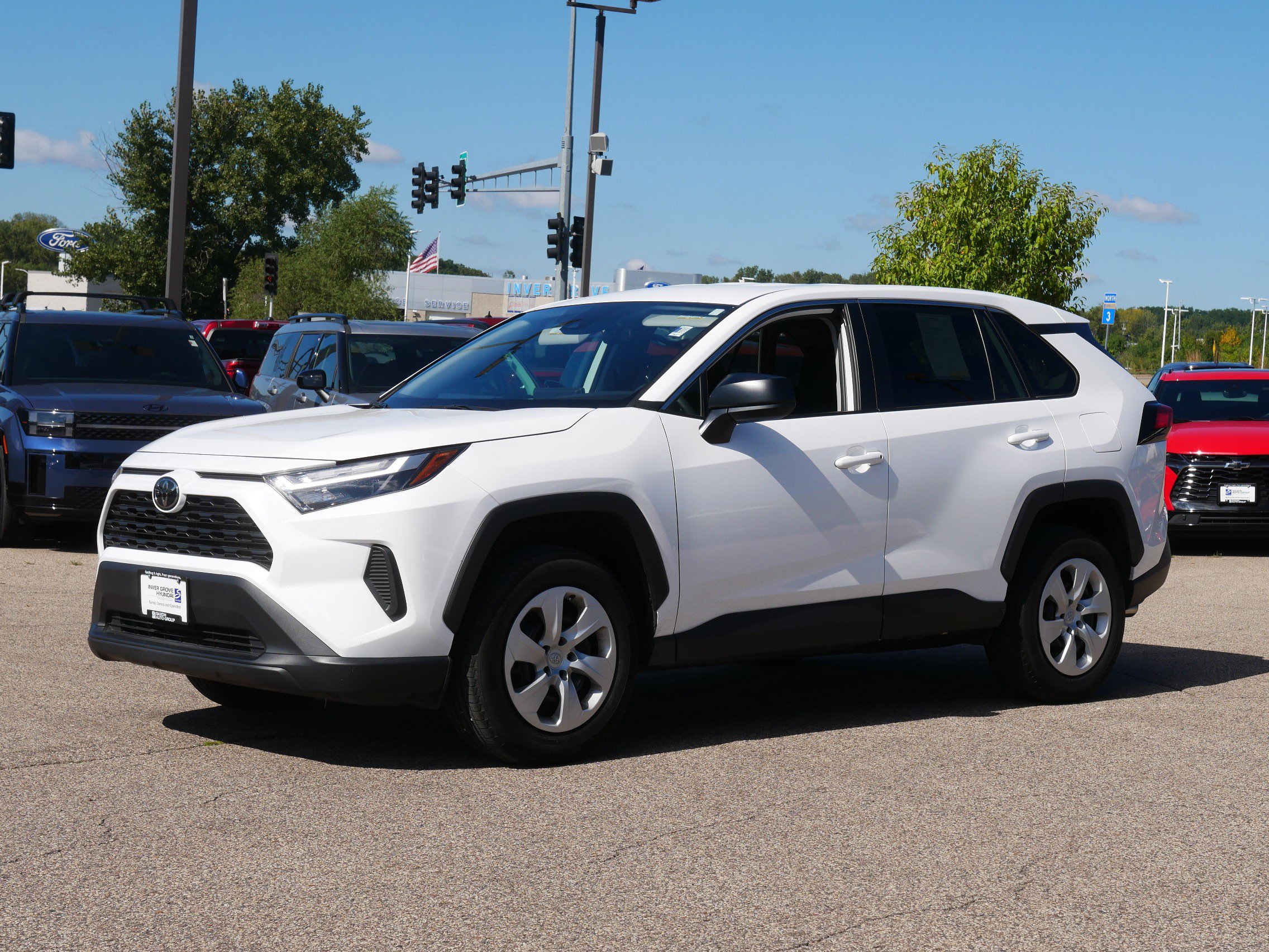 Used 2024 Toyota RAV4 LE with VIN 2T3F1RFVXRW443537 for sale in Inver Grove Heights, Minnesota