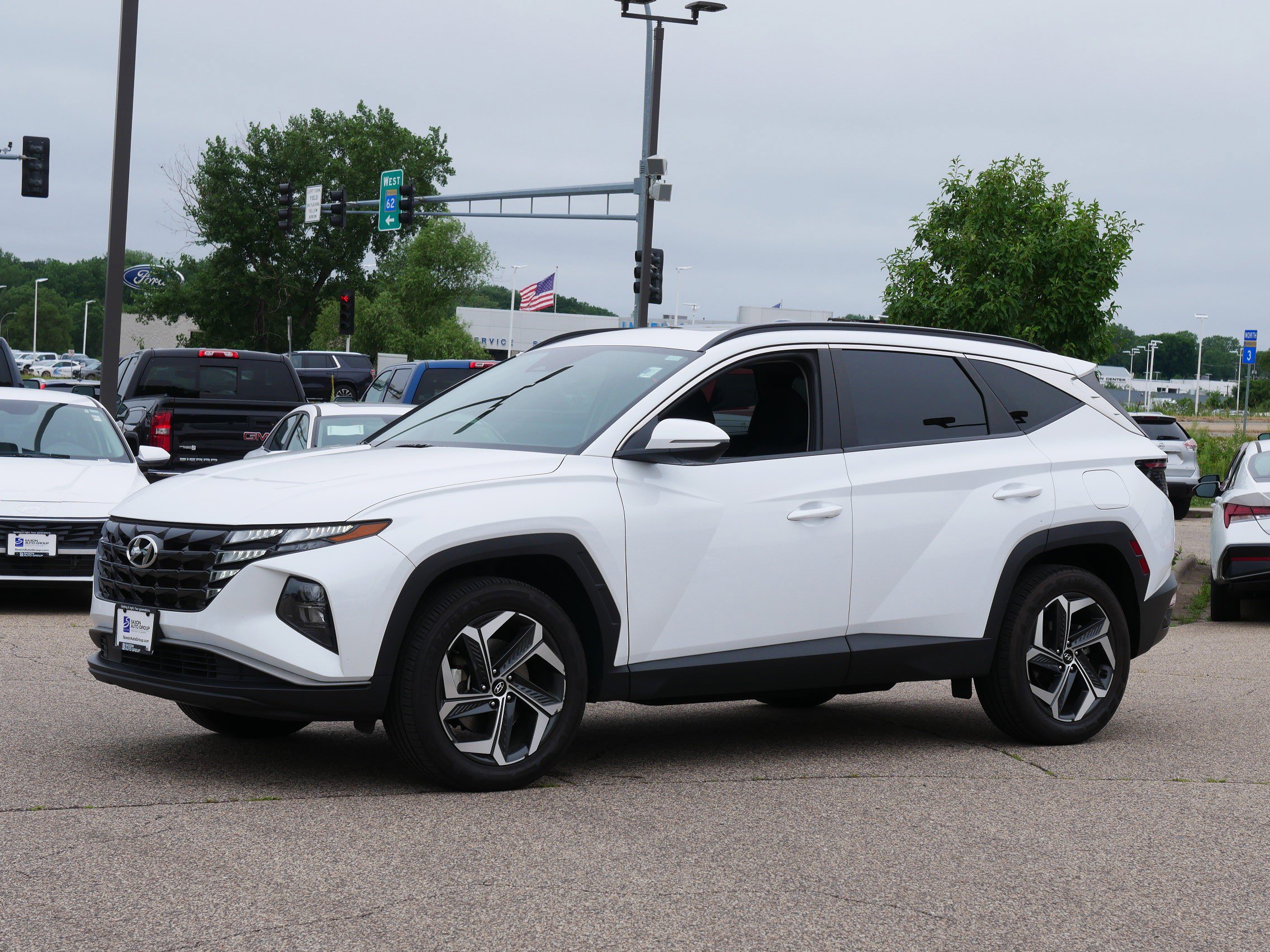 Used 2022 Hyundai Tucson SEL with VIN 5NMJFCAE0NH035448 for sale in Inver Grove Heights, Minnesota