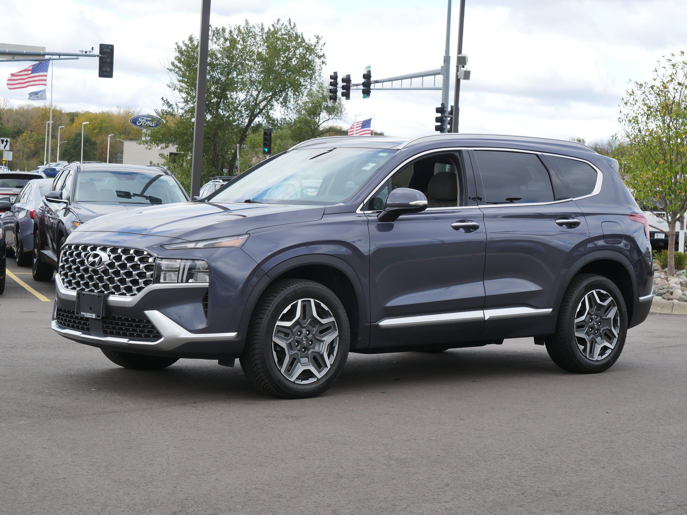 Used 2022 Hyundai Santa Fe SEL Premium HEV with VIN KM8S3DA13NU034959 for sale in Inver Grove Heights, Minnesota