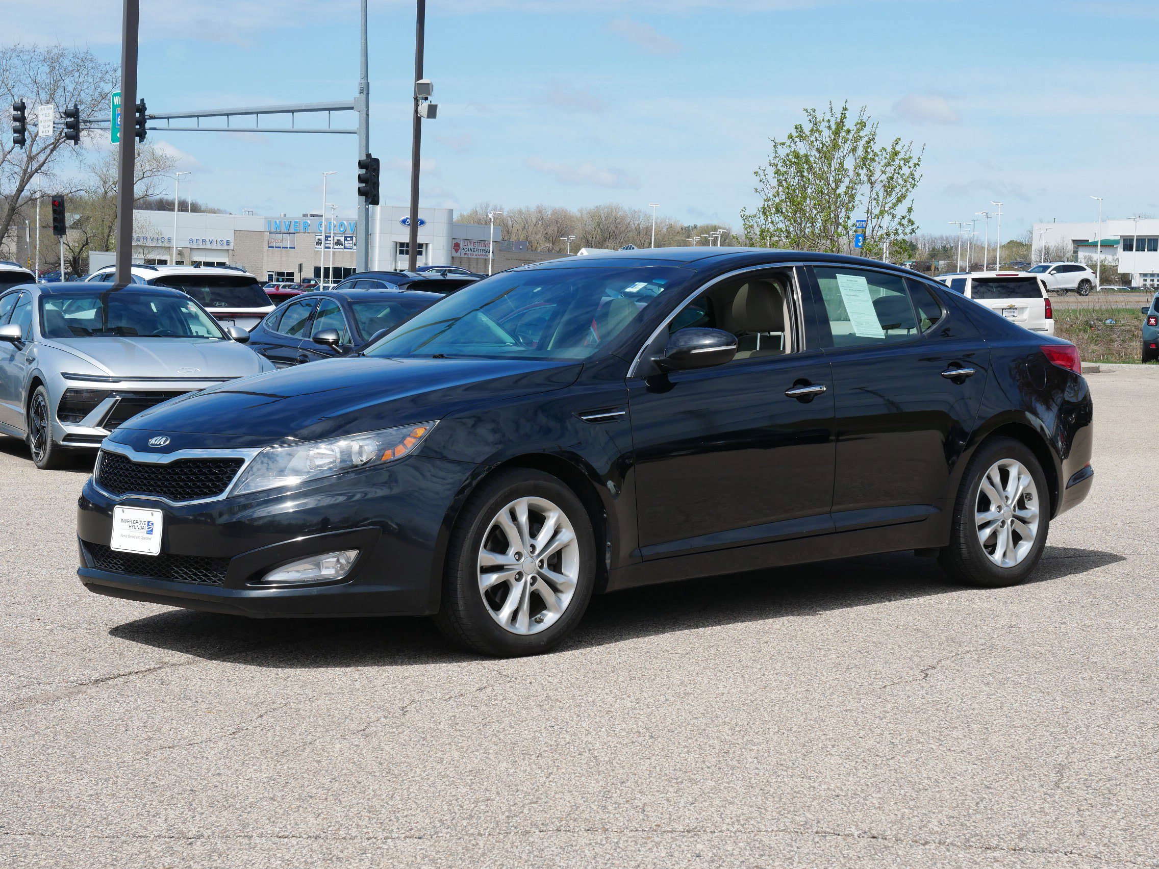 Used 2013 Kia Optima EX with VIN 5XXGN4A75DG178607 for sale in Inver Grove, Minnesota