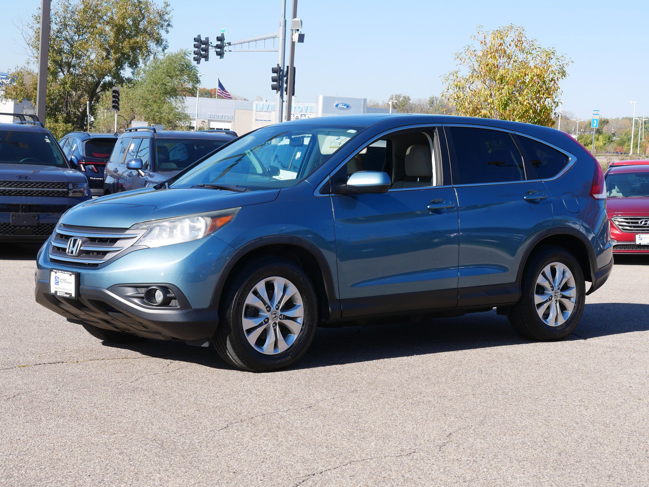 Used 2014 Honda CR-V EX with VIN 5J6RM4H59EL082880 for sale in Inver Grove Heights, Minnesota