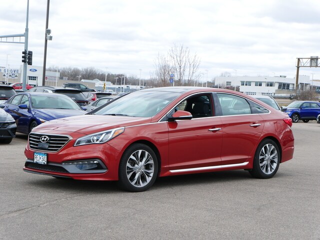 Used 2015 Hyundai Sonata Limited with VIN 5NPE34AB4FH111845 for sale in Inver Grove, Minnesota
