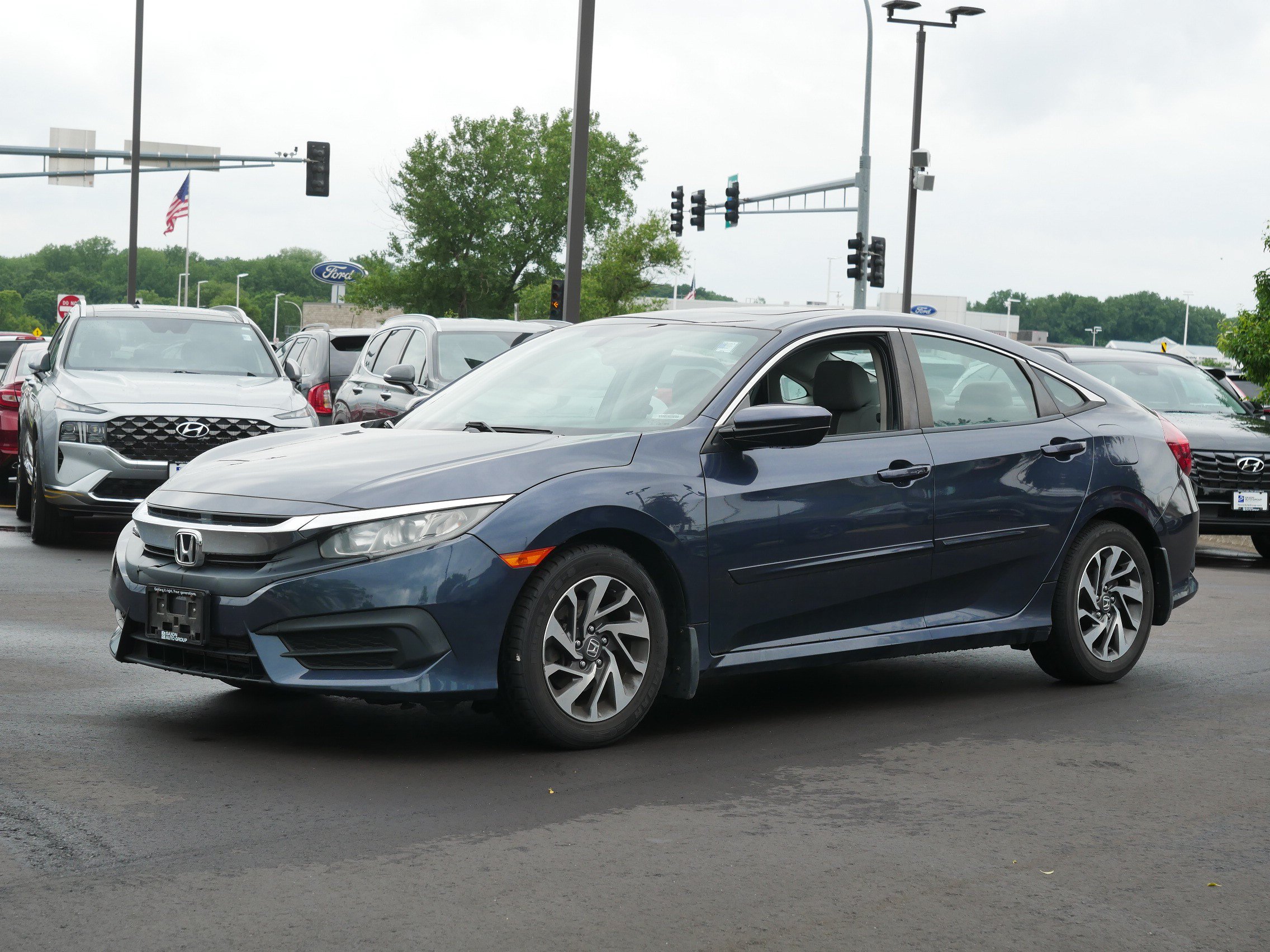 Used 2017 Honda Civic EX with VIN 19XFC2F77HE056022 for sale in Inver Grove Heights, Minnesota