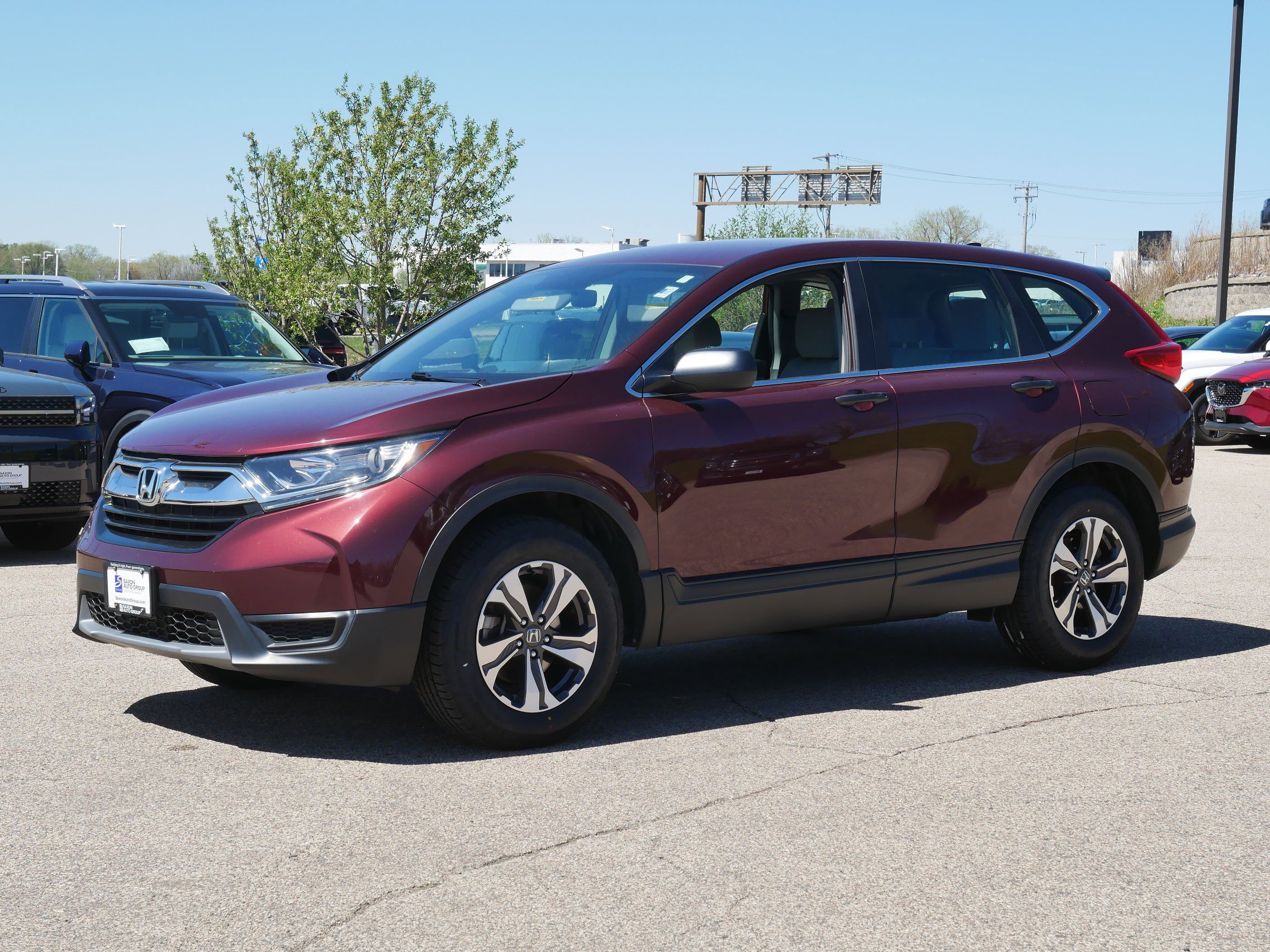 Used 2017 Honda CR-V LX with VIN 5J6RW6H32HL004207 for sale in Inver Grove Heights, Minnesota