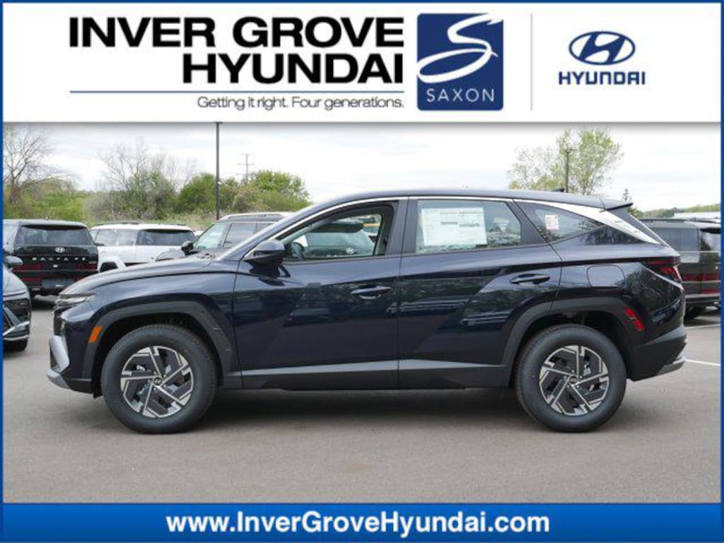 New 2026 Hyundai Tucson Hybrid Blue SUV