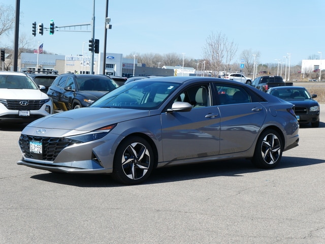 Used 2021 Hyundai Elantra Limited with VIN KMHLN4AJXMU009232 for sale in Inver Grove, Minnesota