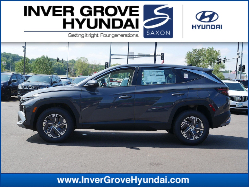 New 2026 Hyundai Tucson Hybrid Blue SUV