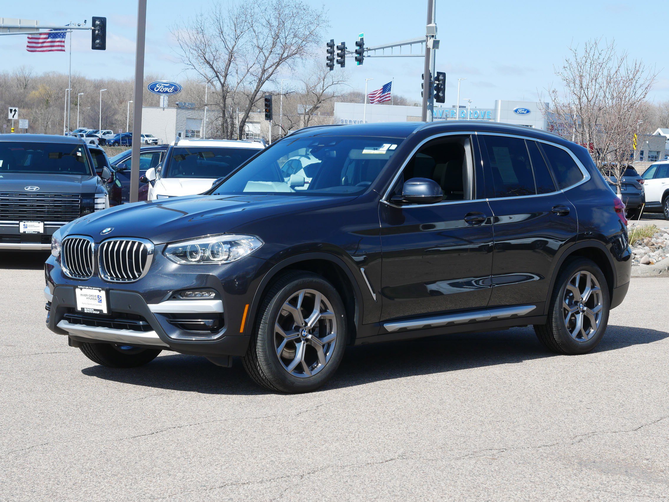 Used 2021 BMW X3 30i with VIN 5UXTY5C00M9G63330 for sale in Inver Grove Heights, Minnesota