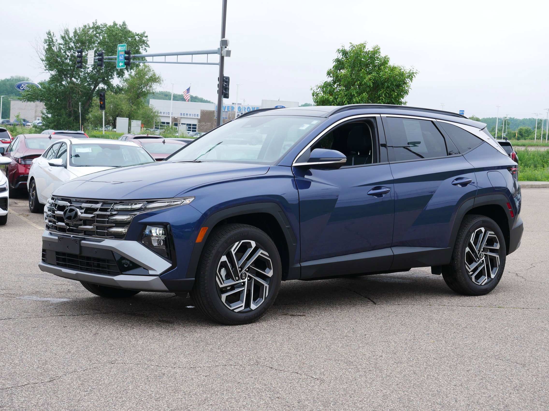 Used 2025 Hyundai Tucson Limited with VIN 5NMJECDE2SH500936 for sale in Inver Grove, Minnesota