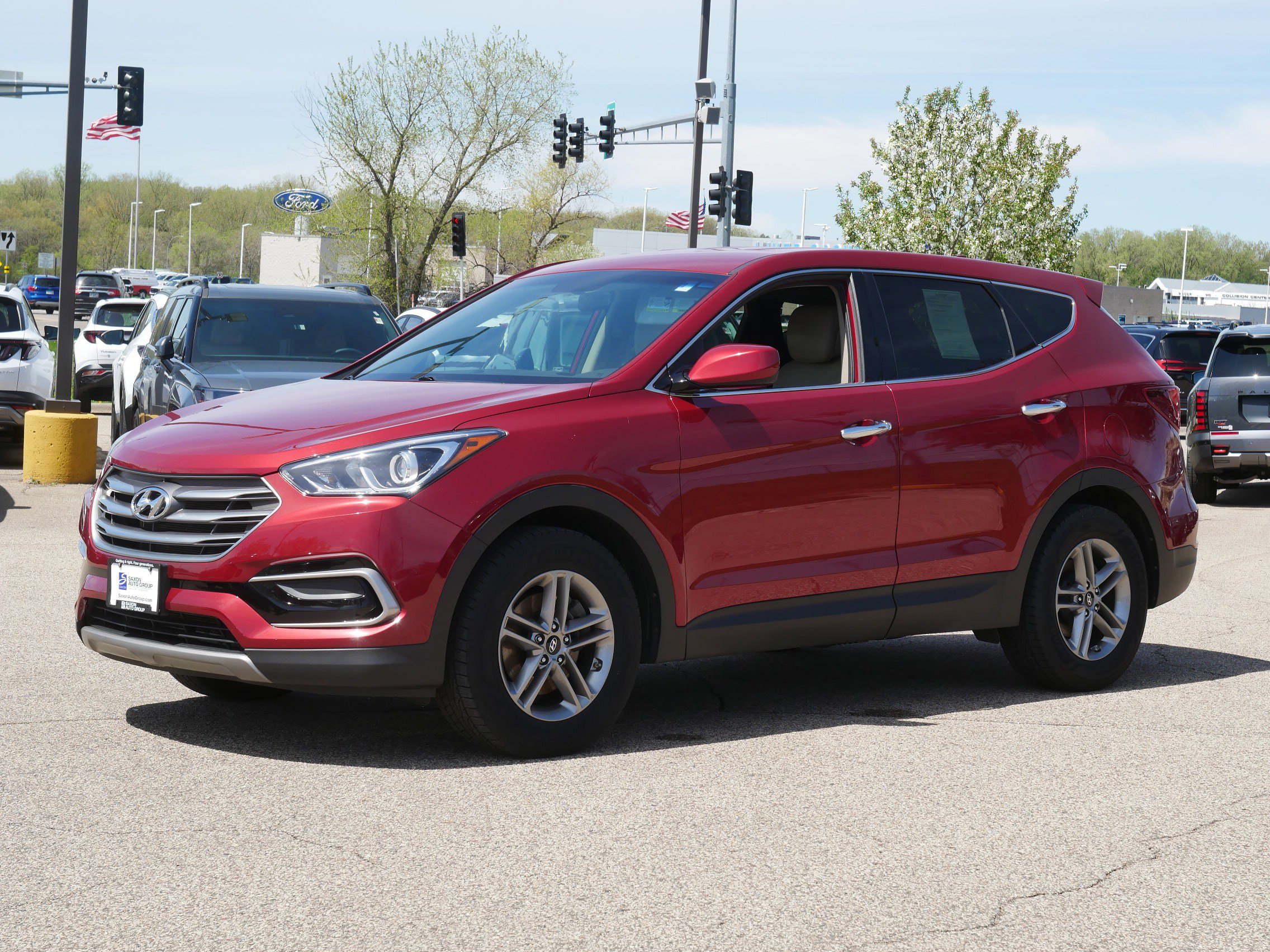 Used 2017 Hyundai Santa Fe Sport with VIN 5XYZTDLB3HG498851 for sale in Inver Grove Heights, Minnesota