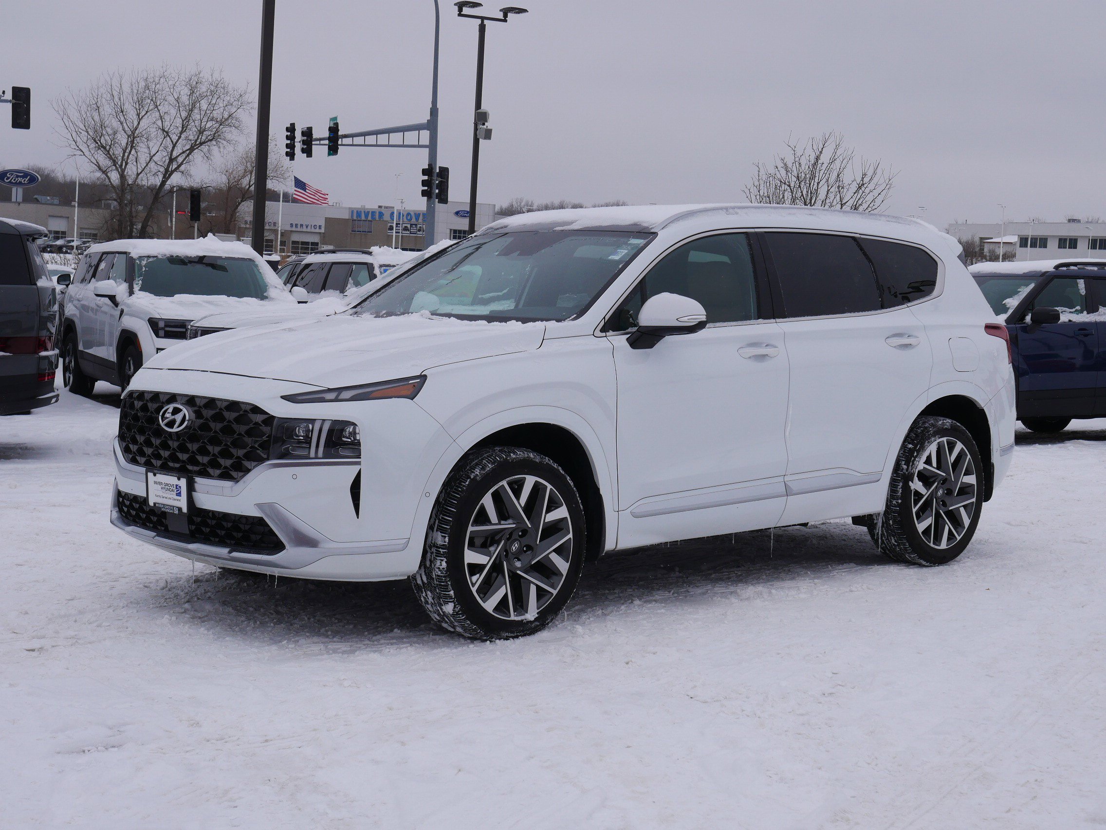 Used 2022 Hyundai Santa Fe Calligraphy with VIN 5NMS5DAL6NH466503 for sale in Inver Grove Heights, Minnesota