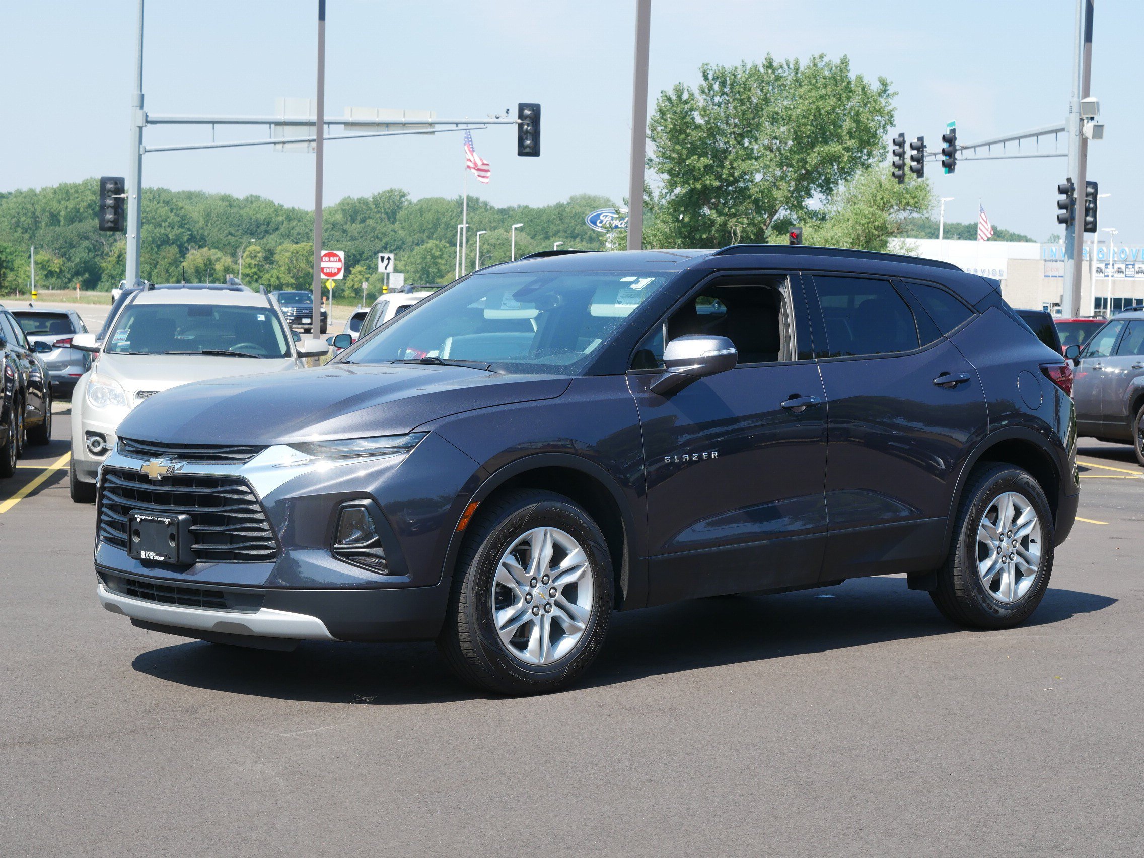 Used 2021 Chevrolet Blazer 2LT with VIN 3GNKBHR41MS574846 for sale in Inver Grove Heights, Minnesota