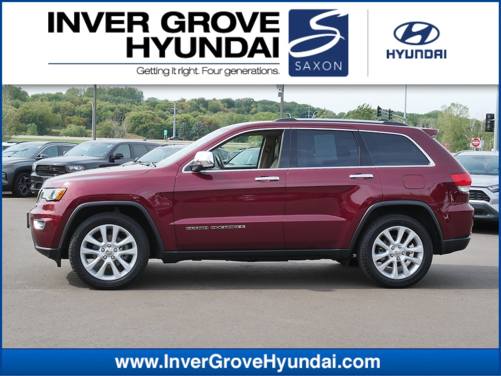 Used 2017 Jeep Grand Cherokee Limited SUV