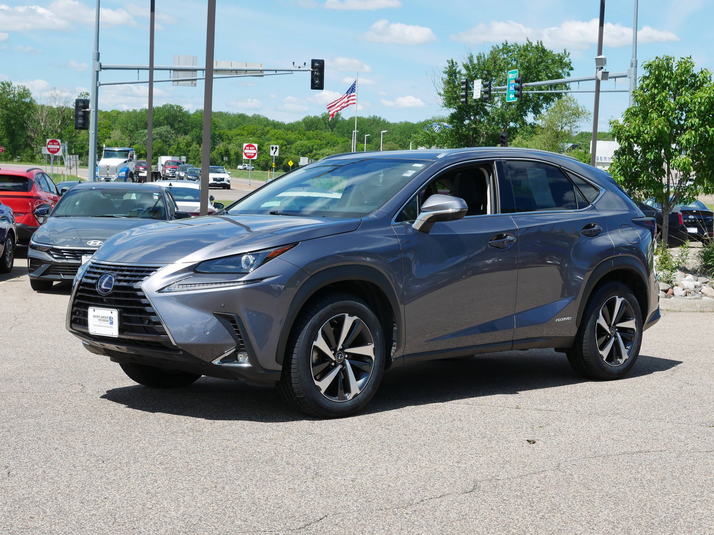 Used 2020 Lexus NX Hybrid 300h with VIN JTJGJRDZ9L2145911 for sale in Inver Grove, Minnesota