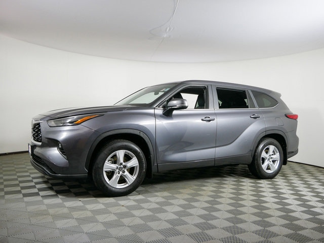 Certified 2023 Toyota Highlander LE with VIN 5TDKDRBH9PS032439 for sale in Inver Grove Heights, Minnesota
