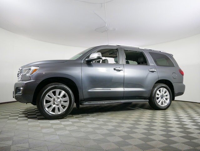 Certified 2020 Toyota Sequoia Platinum with VIN 5TDDY5G15LS180986 for sale in Inver Grove Heights, Minnesota
