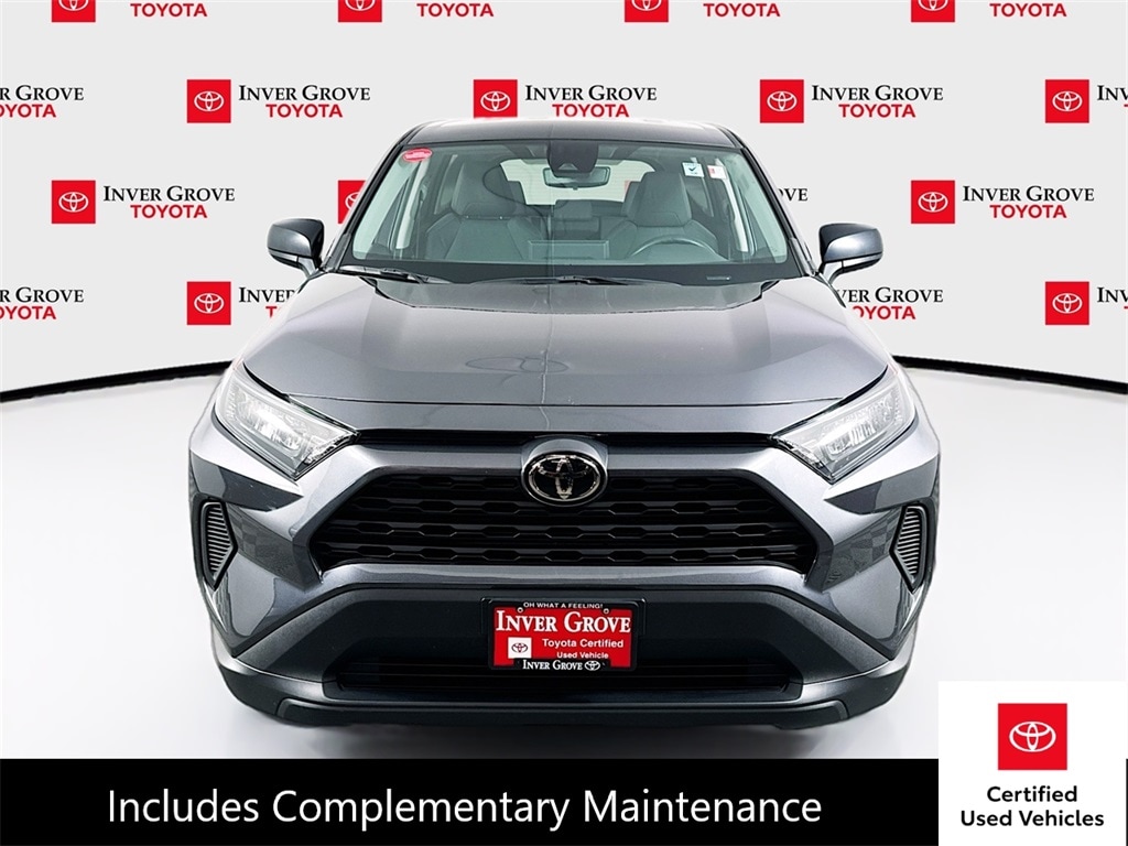 Certified 2022 Toyota RAV4 LE with VIN 2T3F1RFV1NC321905 for sale in Inver Grove Heights, MN