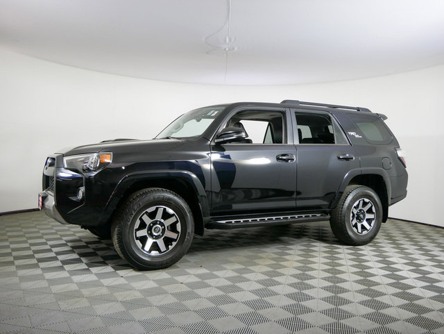 Certified 2019 Toyota 4Runner TRF Off-Road Premium with VIN JTEBU5JR5K5651813 for sale in Inver Grove Heights, Minnesota
