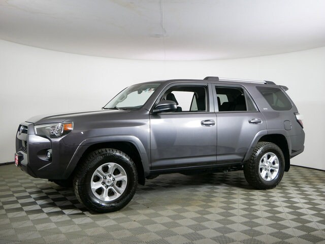 Certified 2021 Toyota 4Runner SR5 with VIN JTEMU5JR0M5904340 for sale in Inver Grove Heights, Minnesota