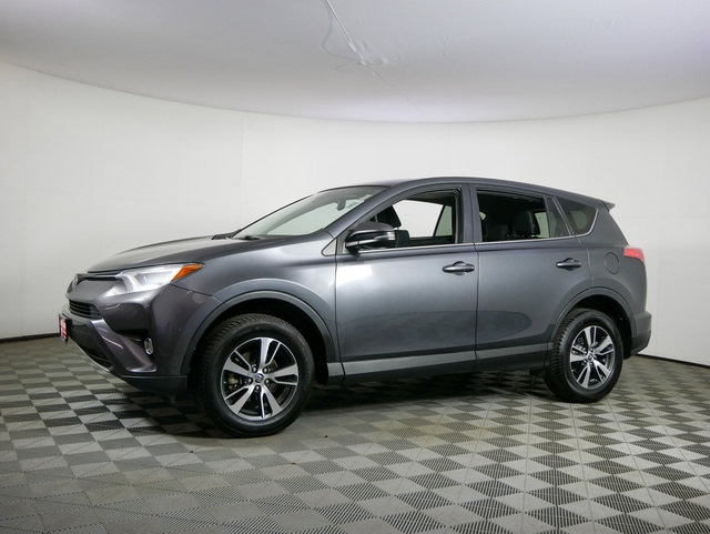 Used 2018 Toyota RAV4 XLE with VIN 2T3RFREV6JW766911 for sale in Inver Grove Heights, Minnesota
