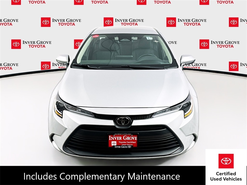 Certified 2024 Toyota Corolla LE with VIN 5YFB4MDE2RP082634 for sale in Inver Grove Heights, MN