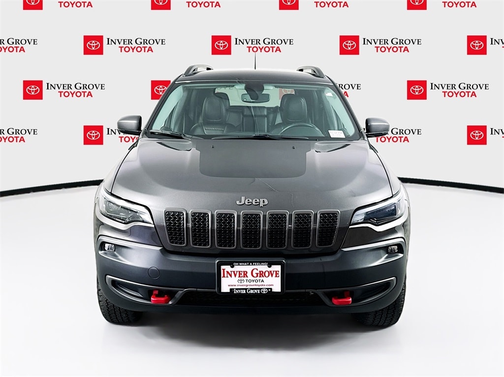 Used 2019 Jeep Cherokee Trailhawk with VIN 1C4PJMBX2KD471222 for sale in Inver Grove Heights, MN