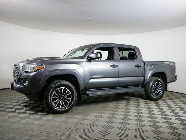 Certified 2021 Toyota Tacoma TRD Sport with VIN 3TMCZ5AN5MM378845 for sale in Inver Grove Heights, Minnesota