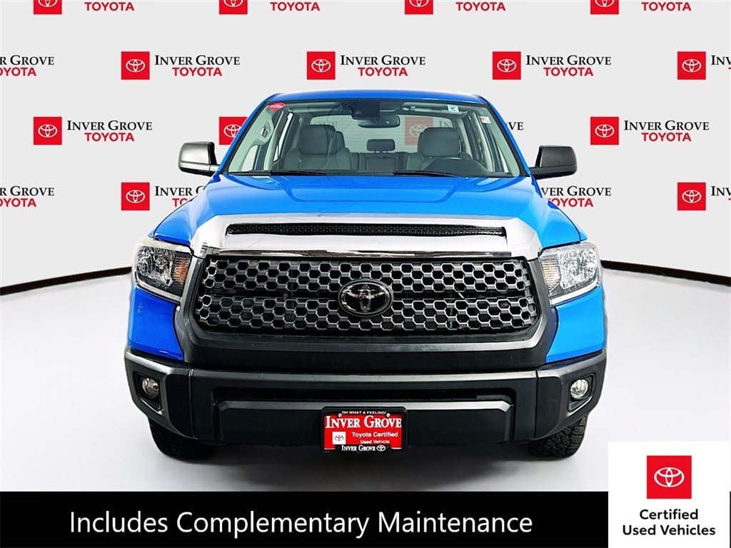 Certified 2020 Toyota Tundra SR5 with VIN 5TFDY5F17LX885882 for sale in Inver Grove Heights, MN