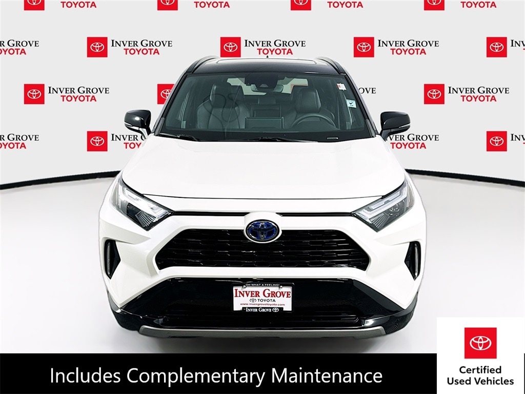 Certified 2022 Toyota RAV4 XSE with VIN 4T3E6RFV4NU105008 for sale in Inver Grove Heights, MN