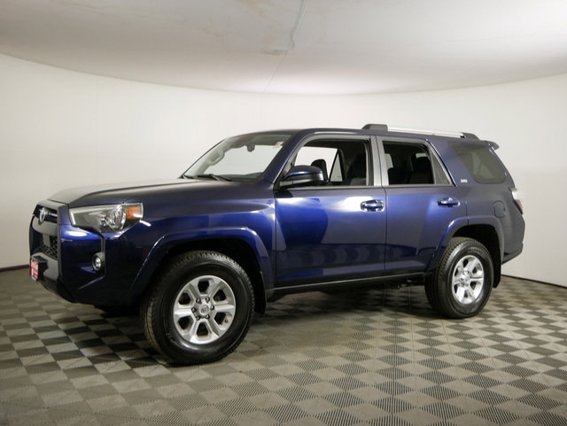 Certified 2021 Toyota 4Runner SR5 with VIN JTEMU5JR2M5918305 for sale in Inver Grove Heights, Minnesota
