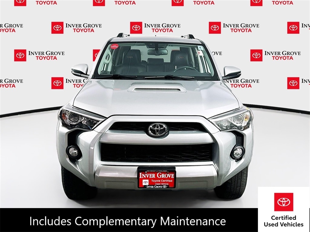 Certified 2018 Toyota 4Runner Off-Road Premium with VIN JTEBU5JR2J5596915 for sale in Inver Grove Heights, MN