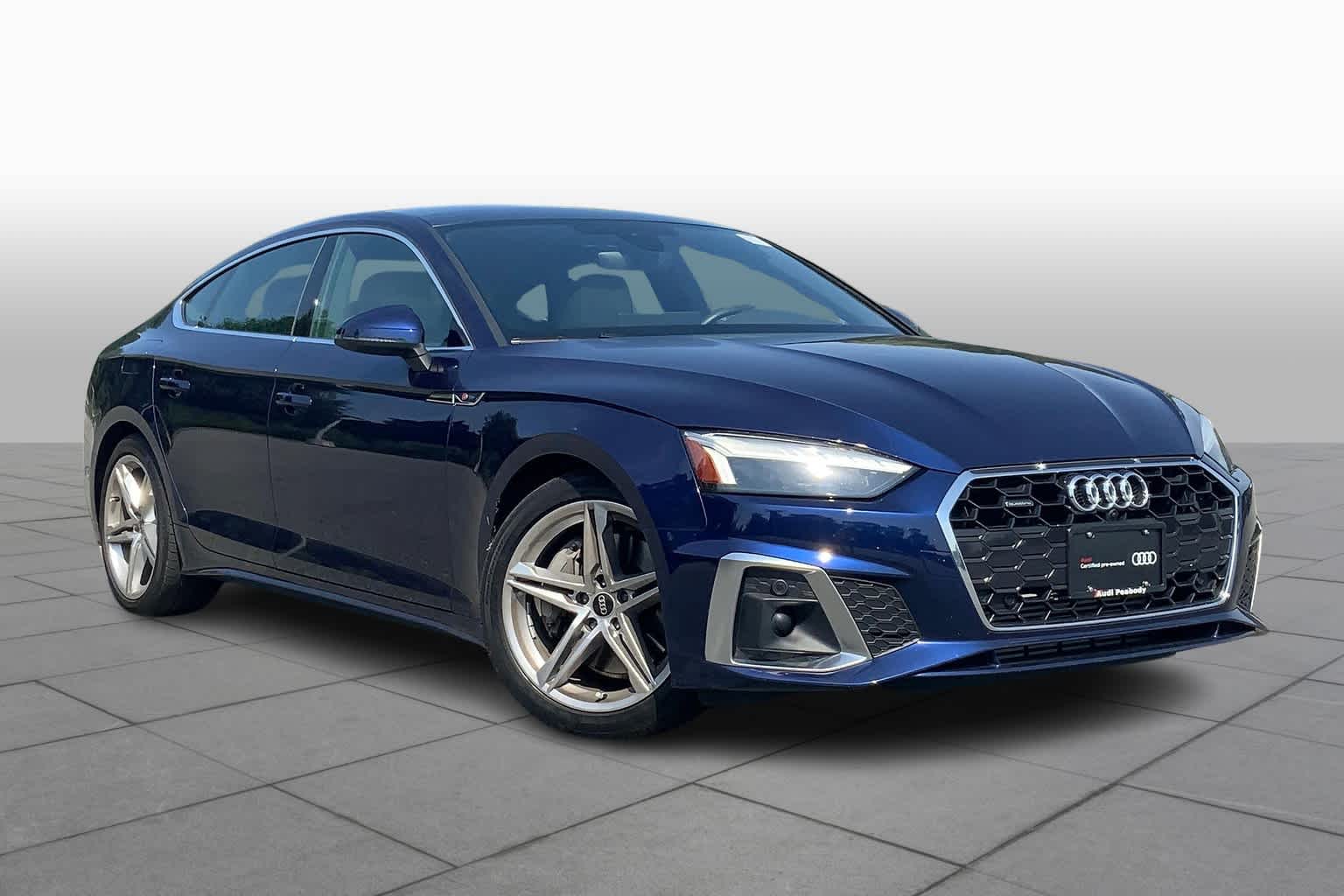 Certified 2022 Audi A5 Sportback Premium Plus with VIN WAUFACF50NA013731 for sale in Peabody, MA