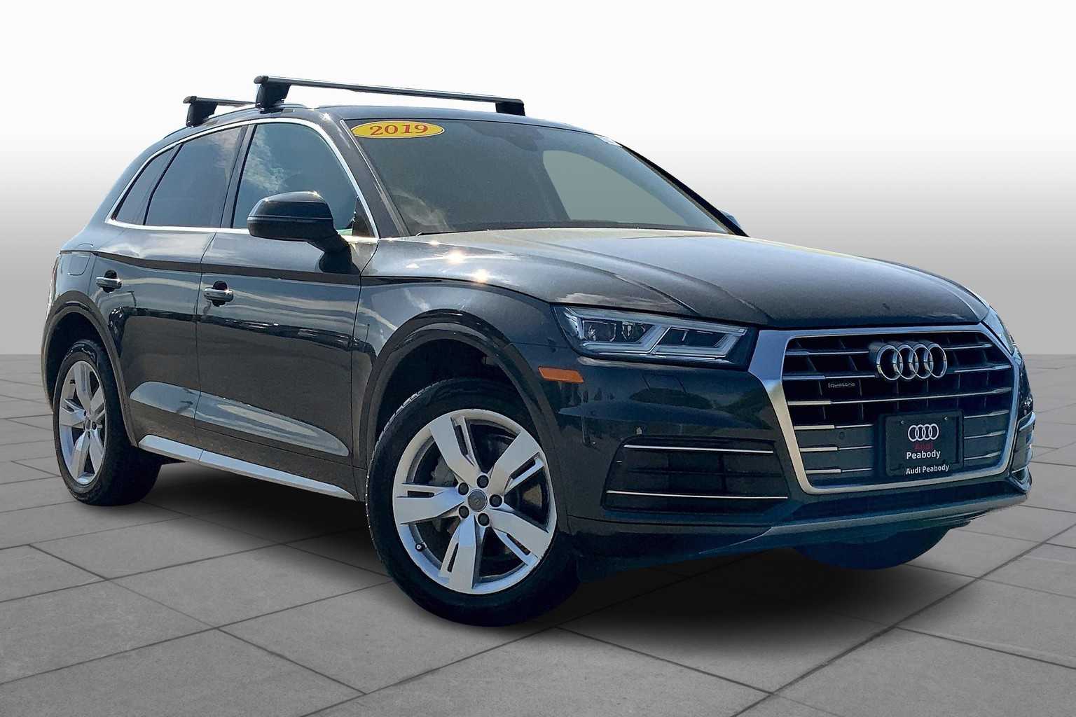 Used 2019 Audi Q5 Premium Plus with VIN WA1BNAFY6K2037973 for sale in Peabody, MA