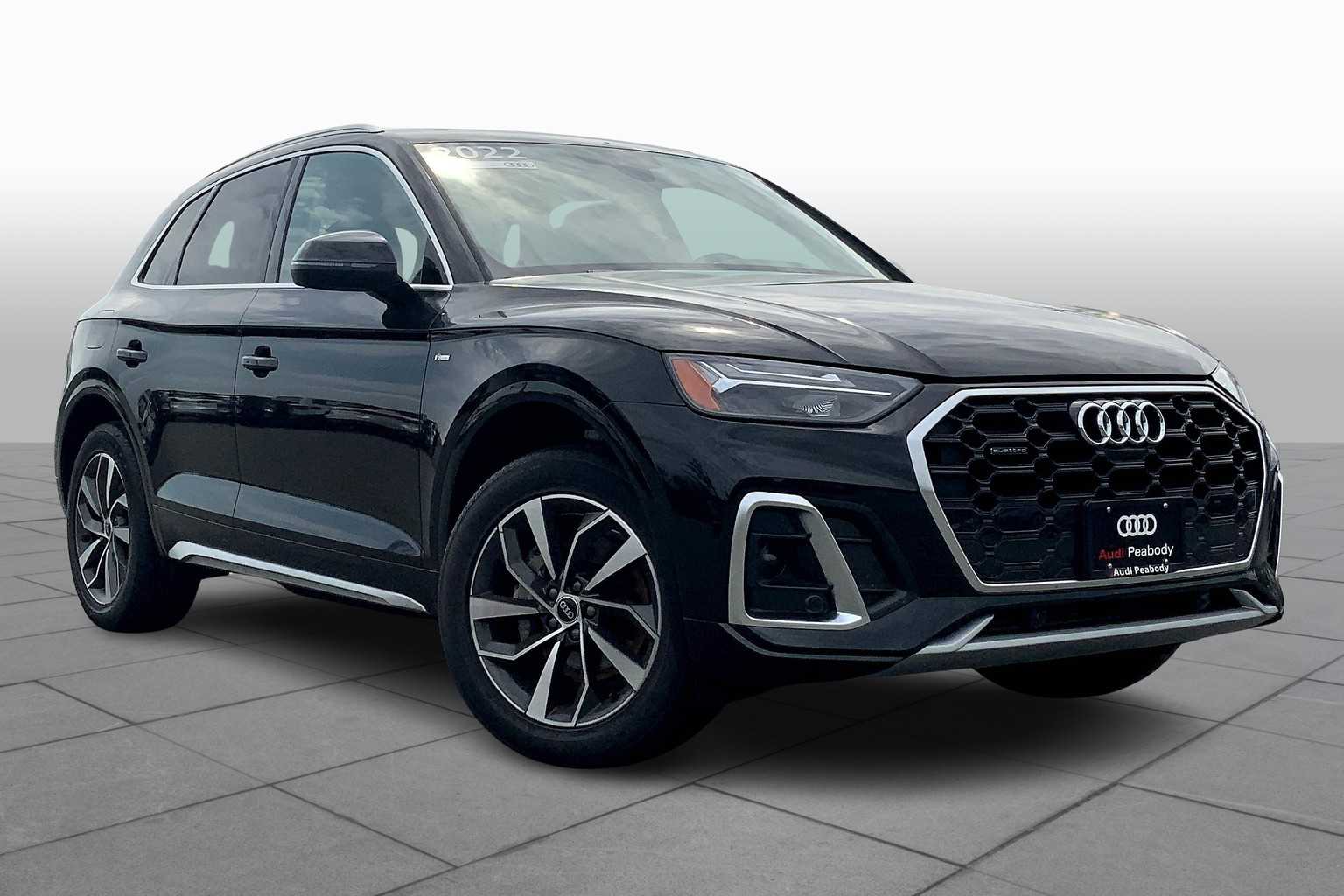 Used 2022 Audi Q5 Premium Plus with VIN WA1EAAFY8N2137909 for sale in Peabody, MA