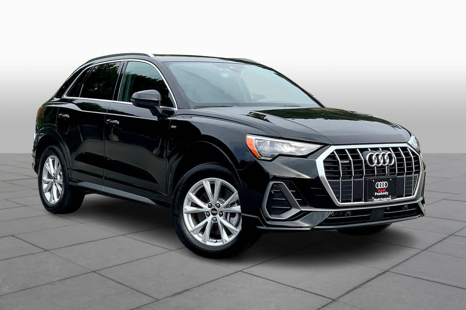 Used 2022 Audi Q3 S Line Premium with VIN WA1DECF36N1131404 for sale in Peabody, MA