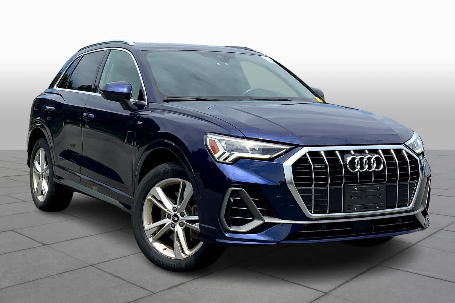 Used 2021 Audi Q3 S Line Premium Plus with VIN WA1EECF39M1037780 for sale in Peabody, MA