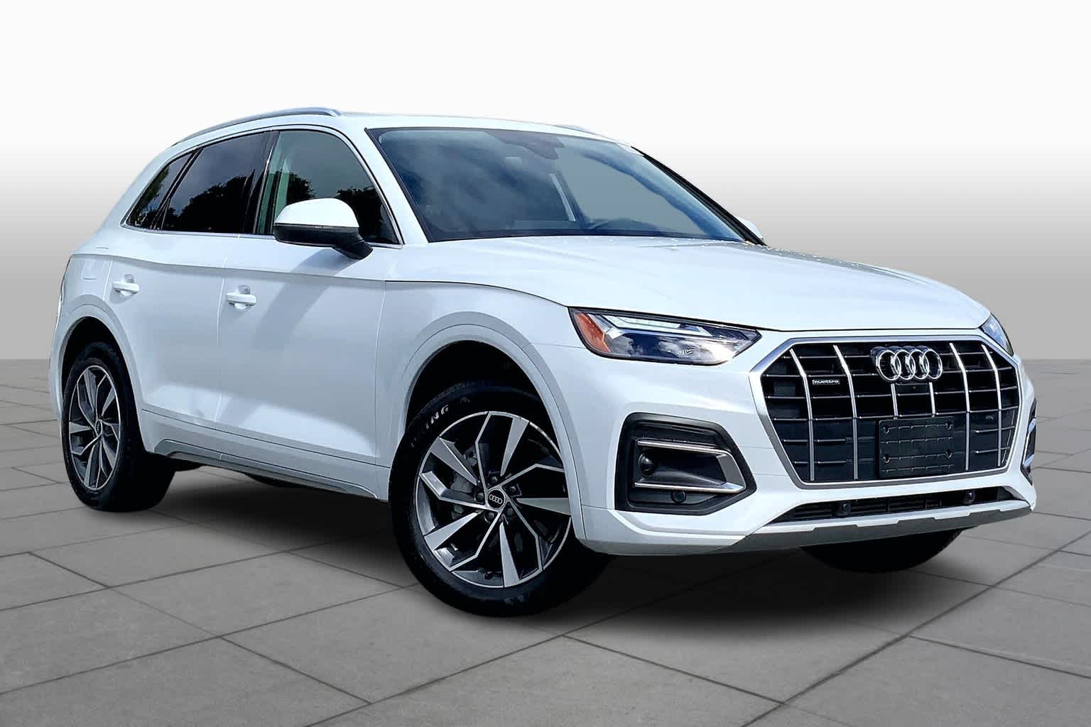 Used 2021 Audi Q5 Premium Plus with VIN WA1BAAFY0M2136142 for sale in Peabody, MA