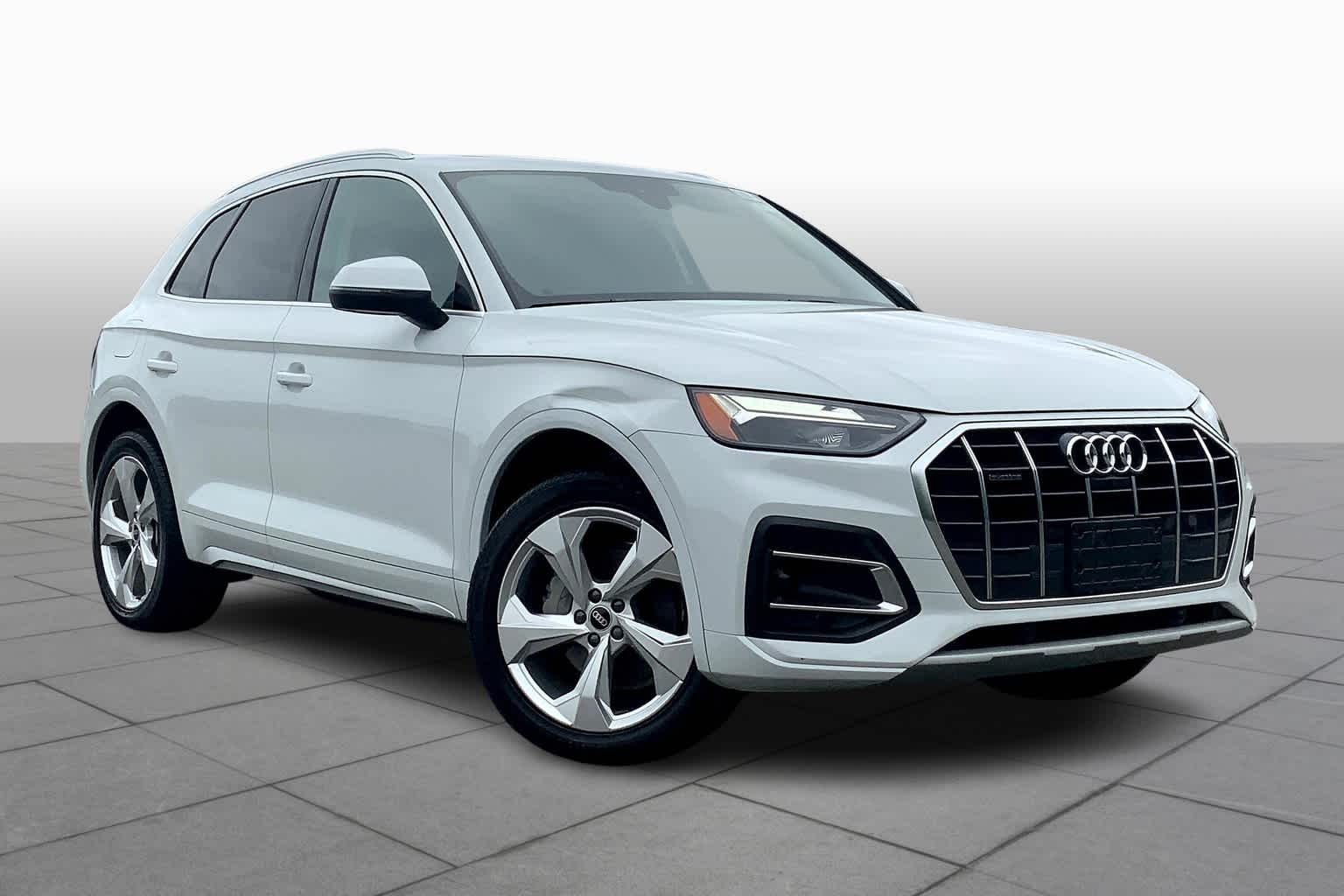 Used 2021 Audi Q5 Premium Plus with VIN WA1BAAFY8M2115653 for sale in Peabody, MA