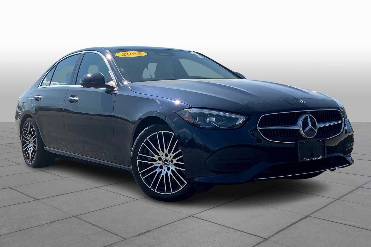 Used 2022 Mercedes-Benz C-Class Sedan C 300 with VIN W1KAF4HB1NR016006 for sale in Peabody, MA