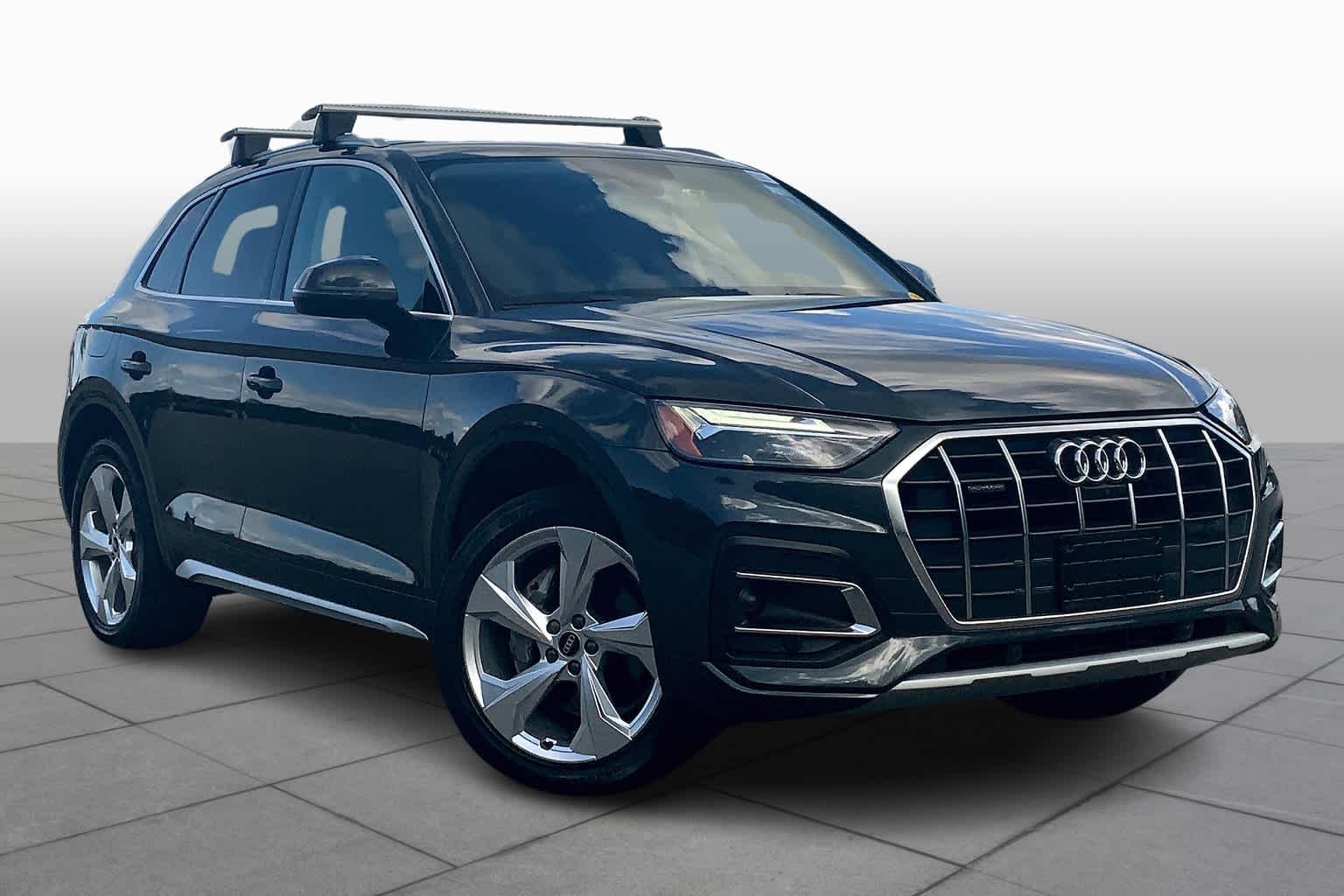 Used 2021 Audi Q5 Premium Plus with VIN WA1BAAFYXM2114441 for sale in Peabody, MA