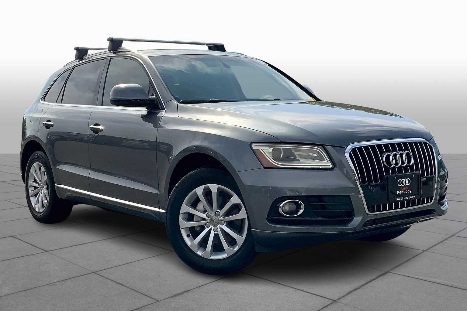 Used 2015 Audi Q5 Premium Plus with VIN WA1LFAFP8FA076164 for sale in Peabody, MA