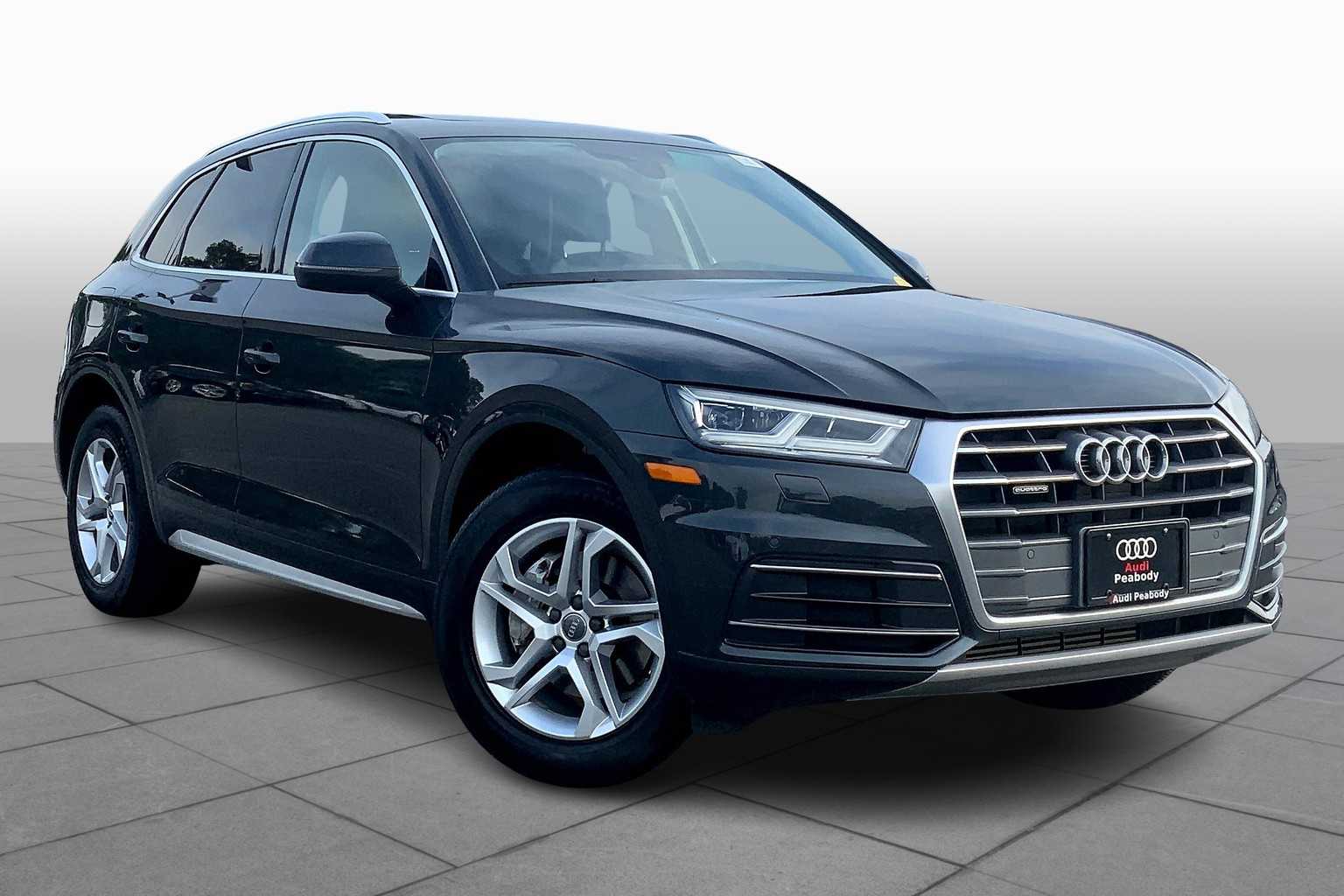 Used 2018 Audi Q5 Premium Plus with VIN WA1BNAFY4J2017669 for sale in Peabody, MA