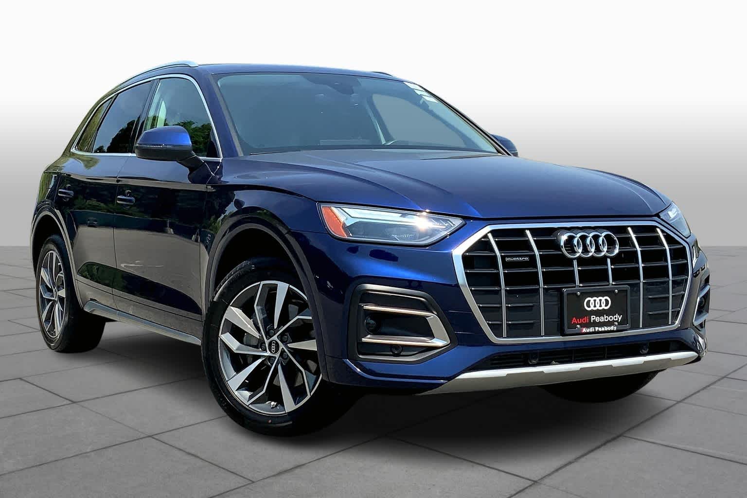 Used 2021 Audi Q5 Premium with VIN WA1AAAFY9M2097692 for sale in Peabody, MA