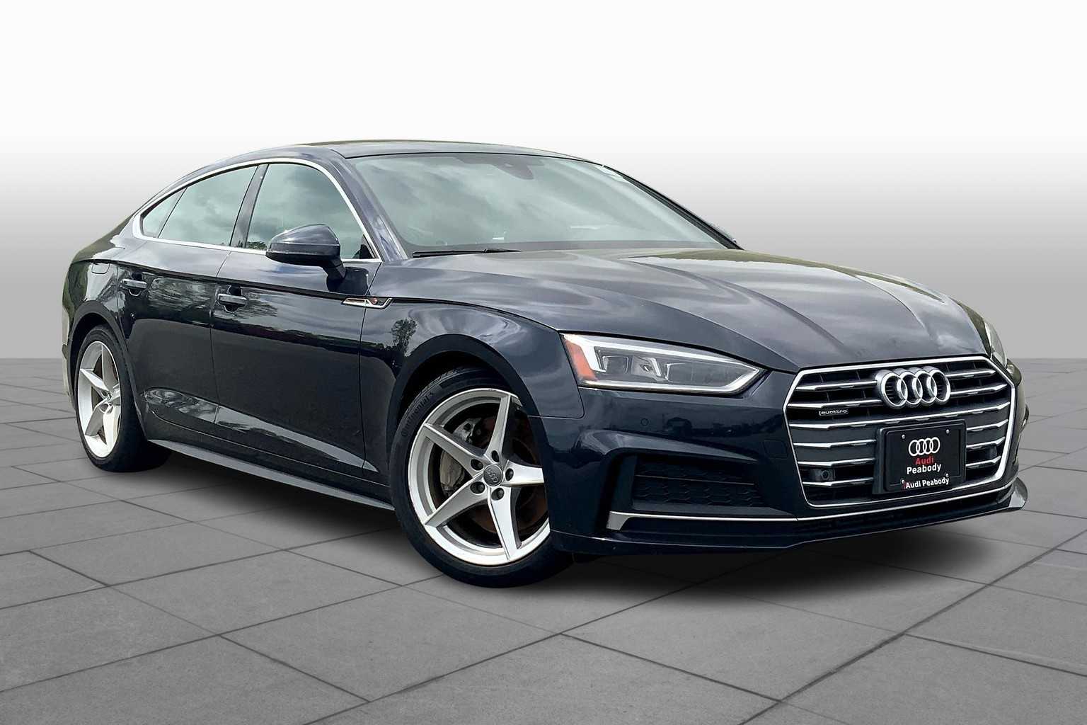 Used 2018 Audi A5 Sportback Premium Plus with VIN WAUENCF57JA041827 for sale in Peabody, MA